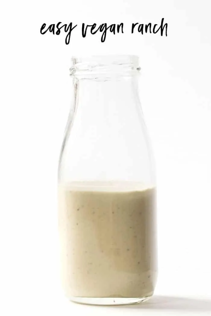 how to make vegan ranch dressing with cashews