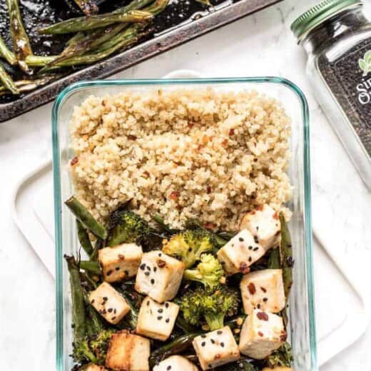 Meal Prep Sesame Tofu Quinoa Bowls Simply Quinoa