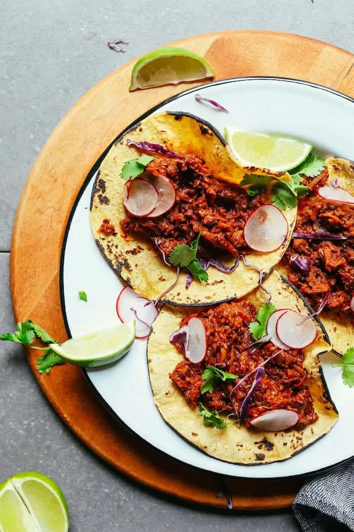 vegan barbacoa made in one pot