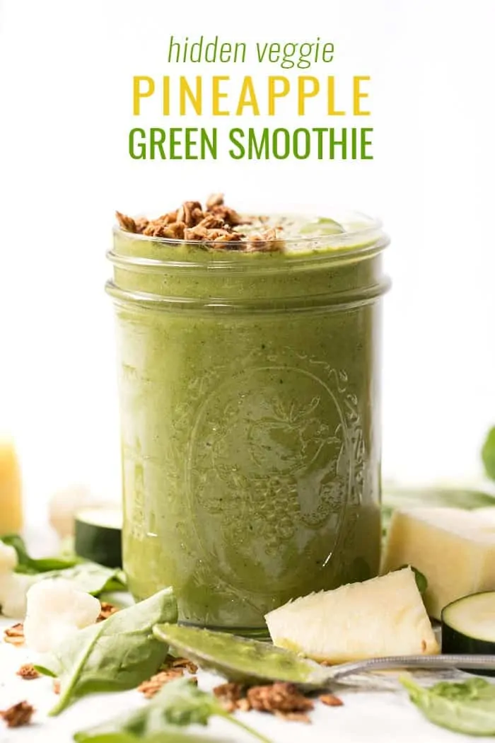 best pineapple green smoothie recipe for picky eaters