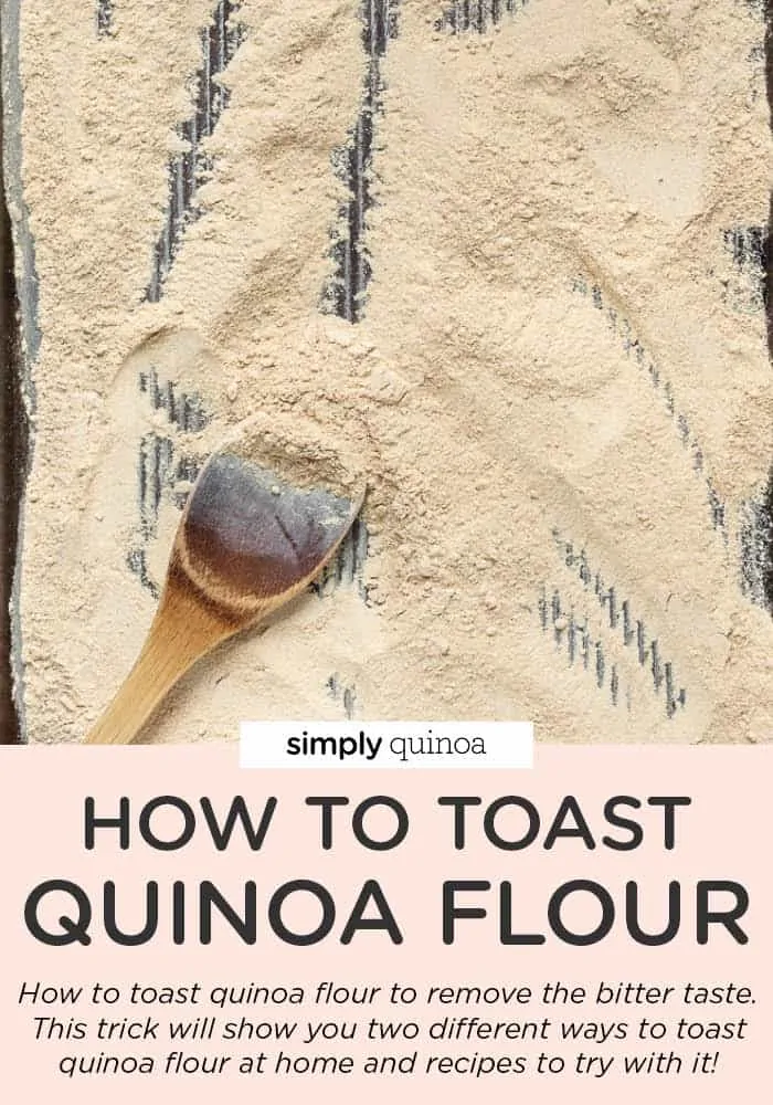 Toasted Quinoa Flour