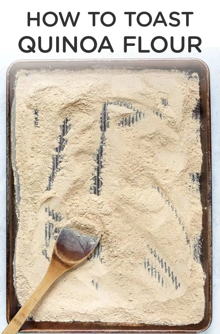 How to Toast Quinoa Flour