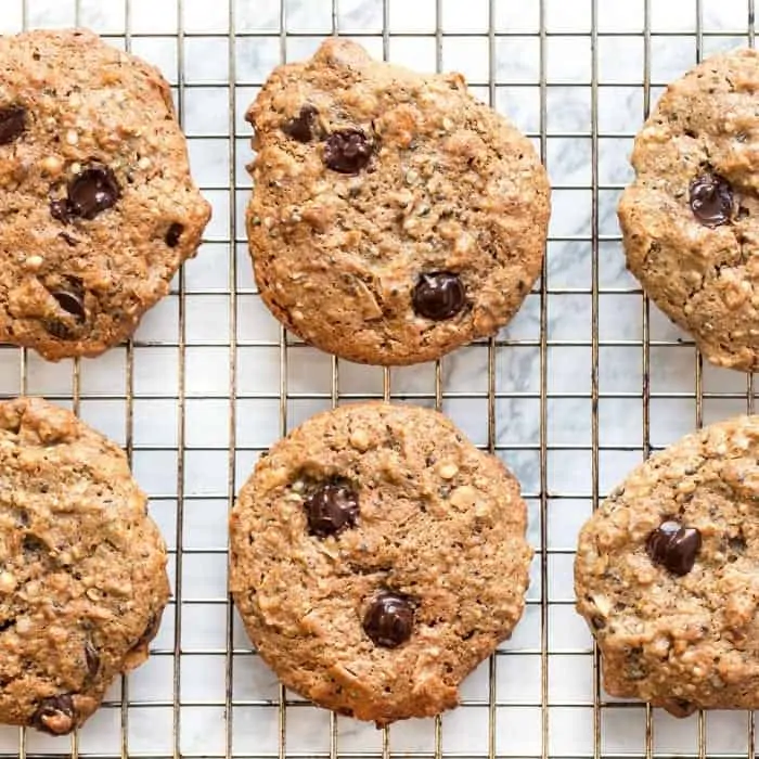 healthy protein cookies as a quick on the go snack idea