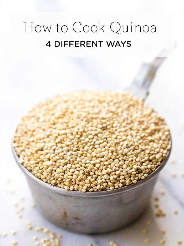 How to Cook Quinoa | 4 Different Methods for Fluffy Quinoa | Simply Quinoa