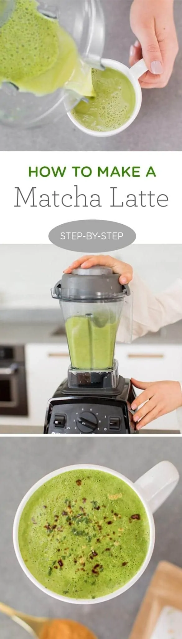 How to Make A Matcha Latte Using A Blender