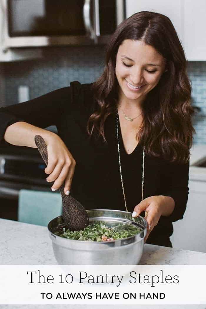 grapas de despensa para cocinar de forma saludable