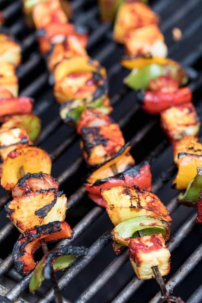 Barbecue Grilled Pineapple & Tofu Kebabs Simply Quinoa