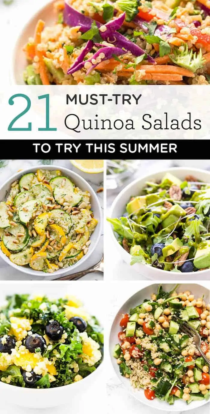 healthy quinoa salad recipes to try this summer