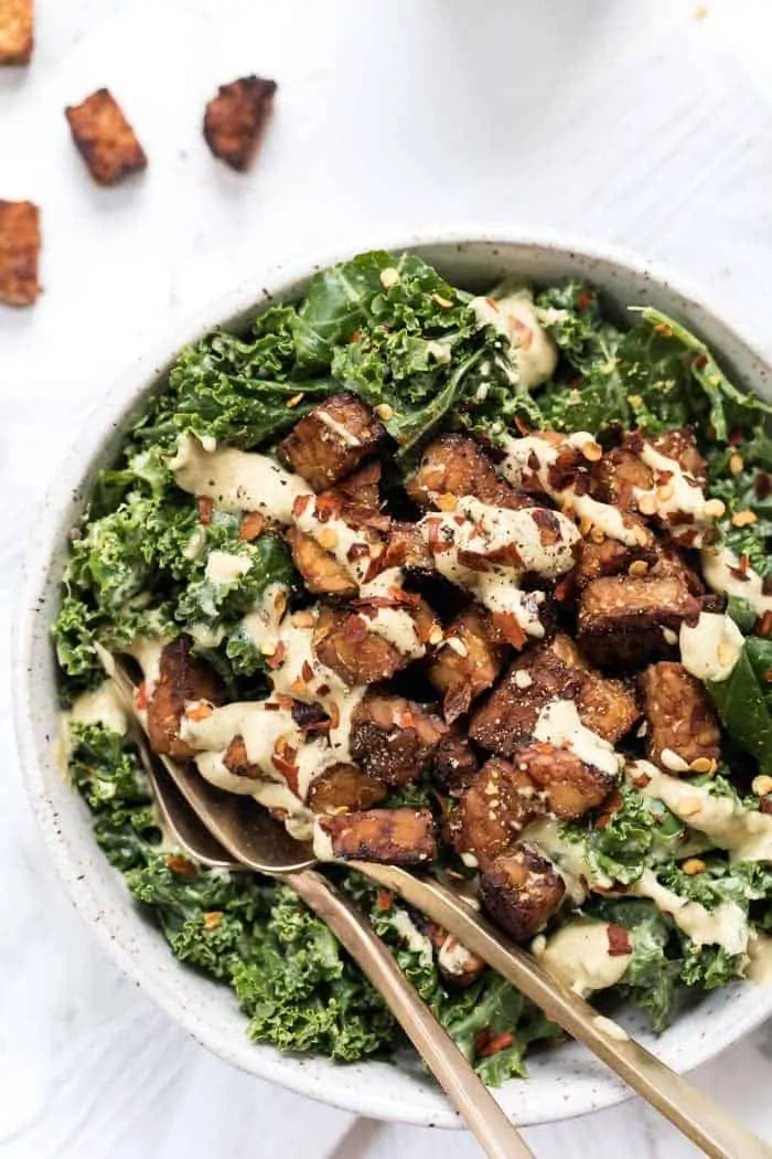 Gluten-Free & Vegan Kale Salad