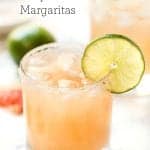 Healthy Grapefruit Margaritas