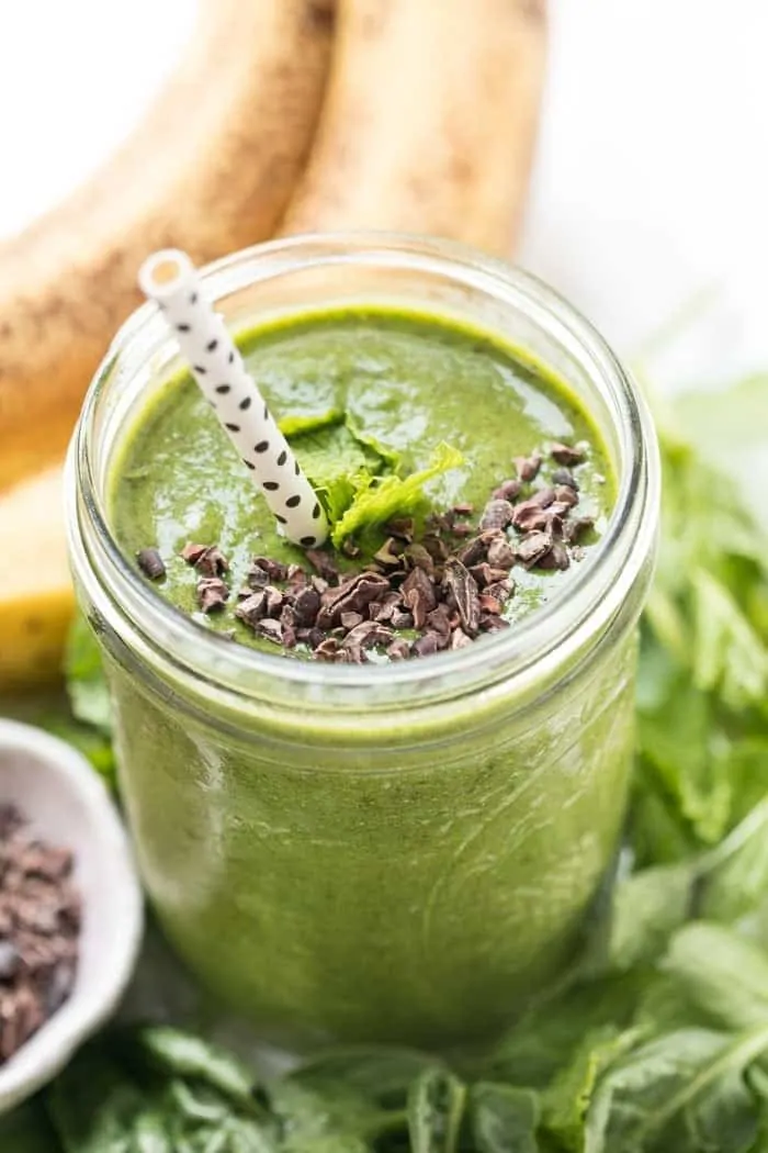Mint Chip Green Smoothie Recipe