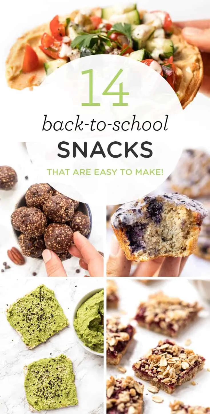 Healthy Back-to-School Snacks for everyone