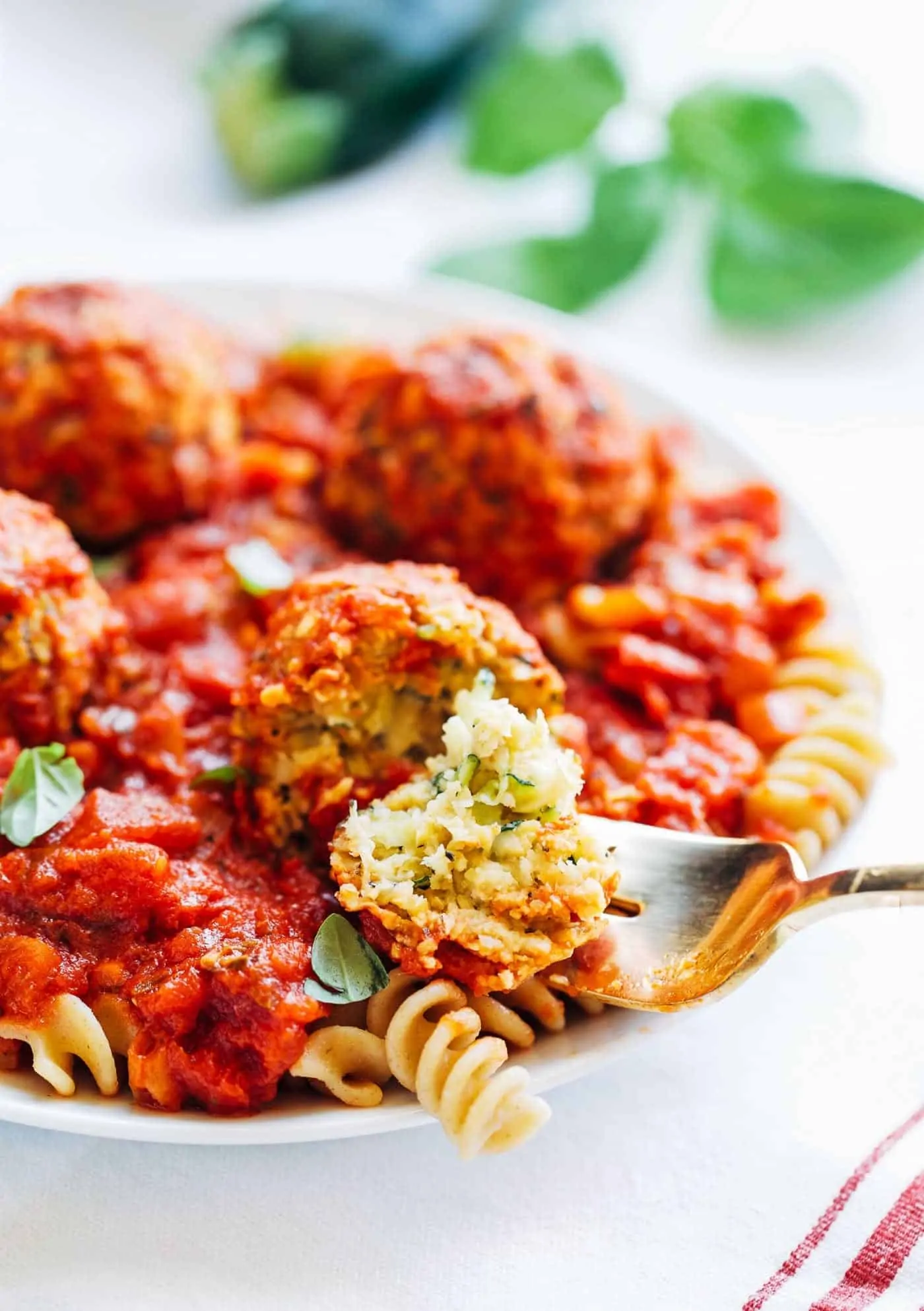 Vegan Zucchini Meatballs