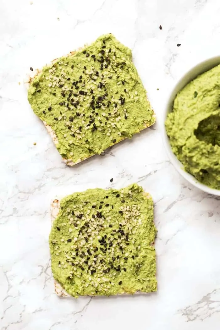 Spinach Hummus Dip