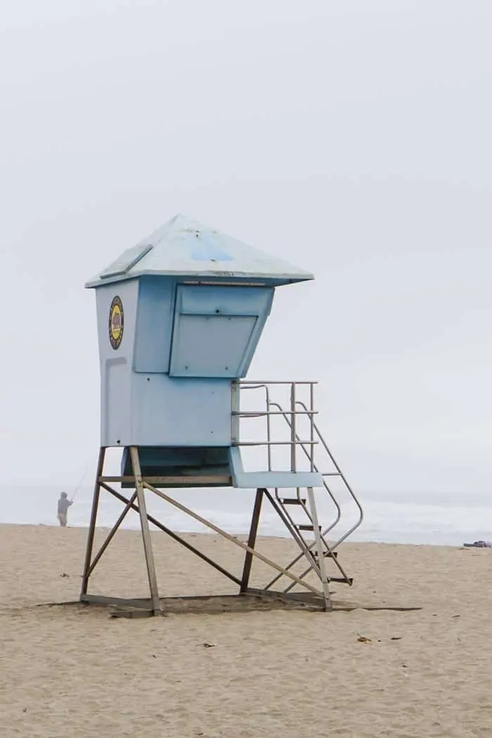 Beach on California Highway 1