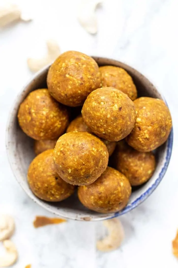 Golden Milk Energy Ball Recipe