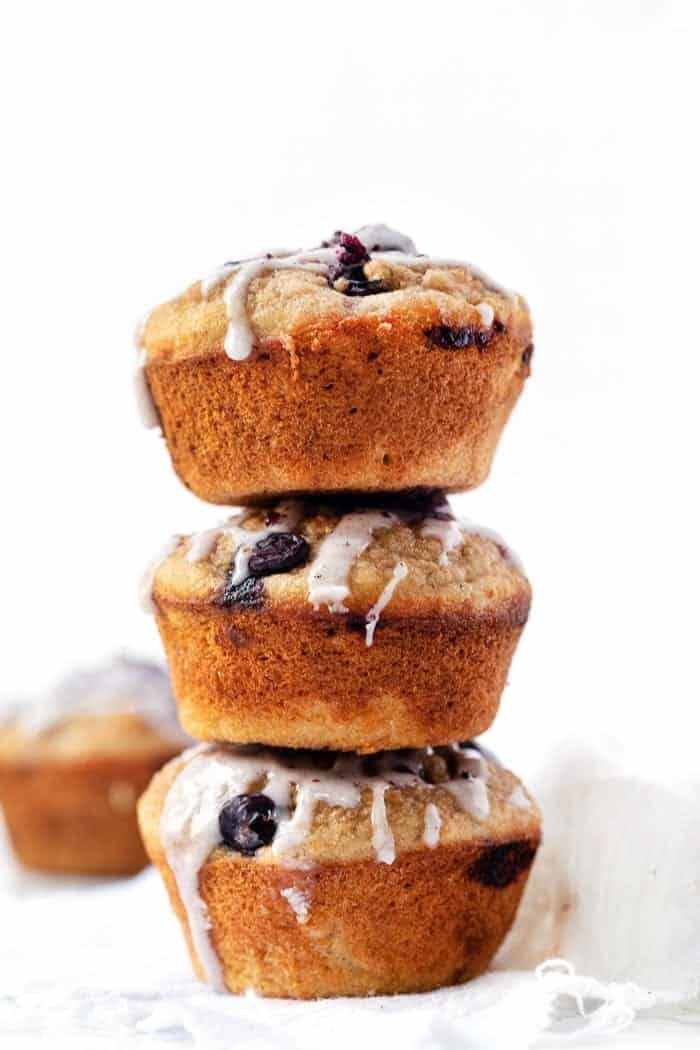 Vegan Blueberry Muffins with Quinoa