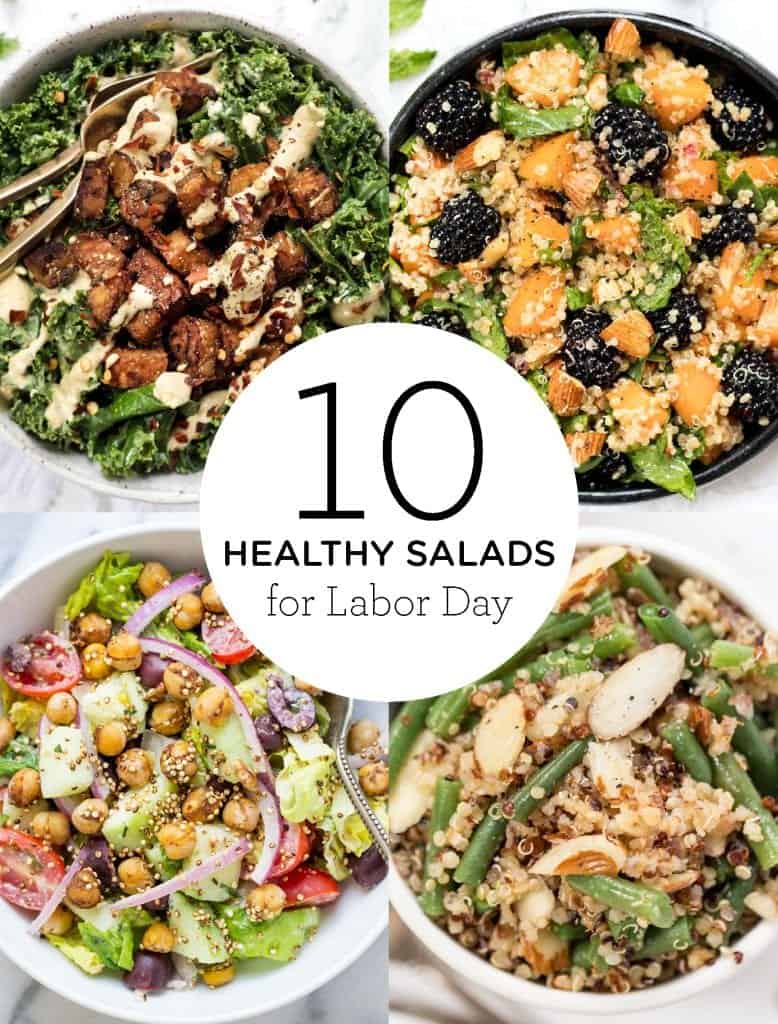 Healthy Salads for LABOR DAY