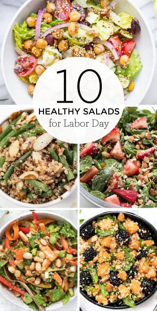 Healthy Salads for LABOR DAY