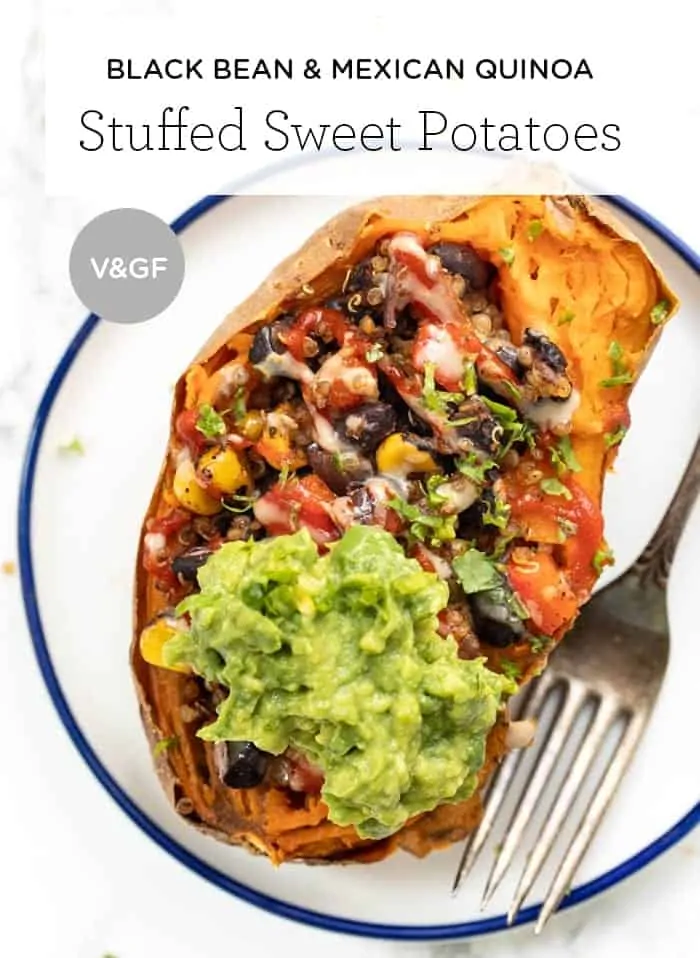 Stuffed Sweet Potatoes with Quinoa