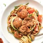 Quinoa Meatballs with White Beans