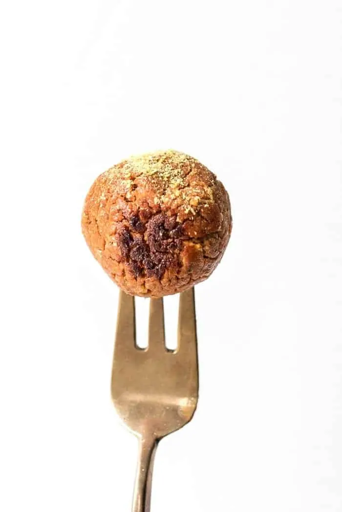 Vegan Meatballs Made from White Beans