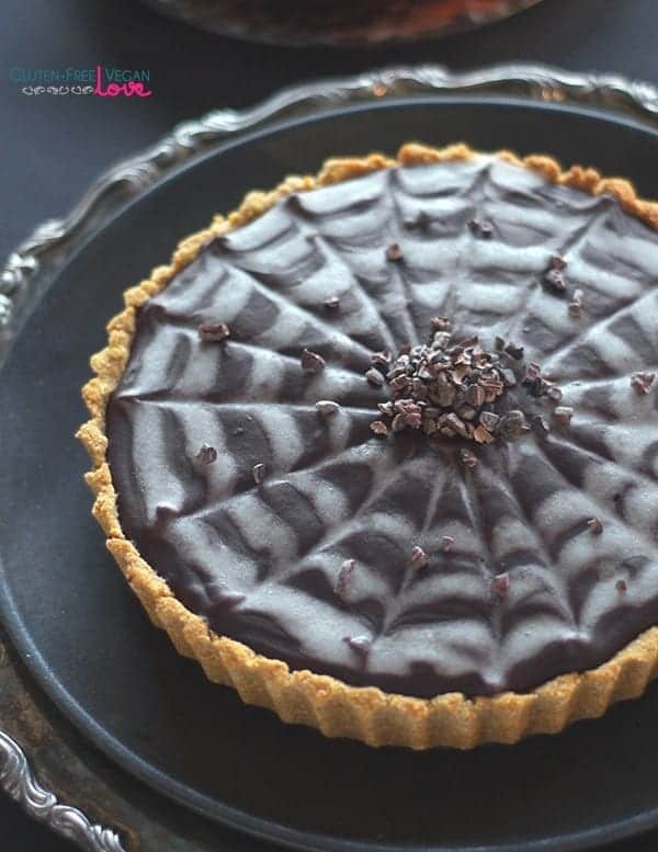 Chocolate Pumpkin Tart