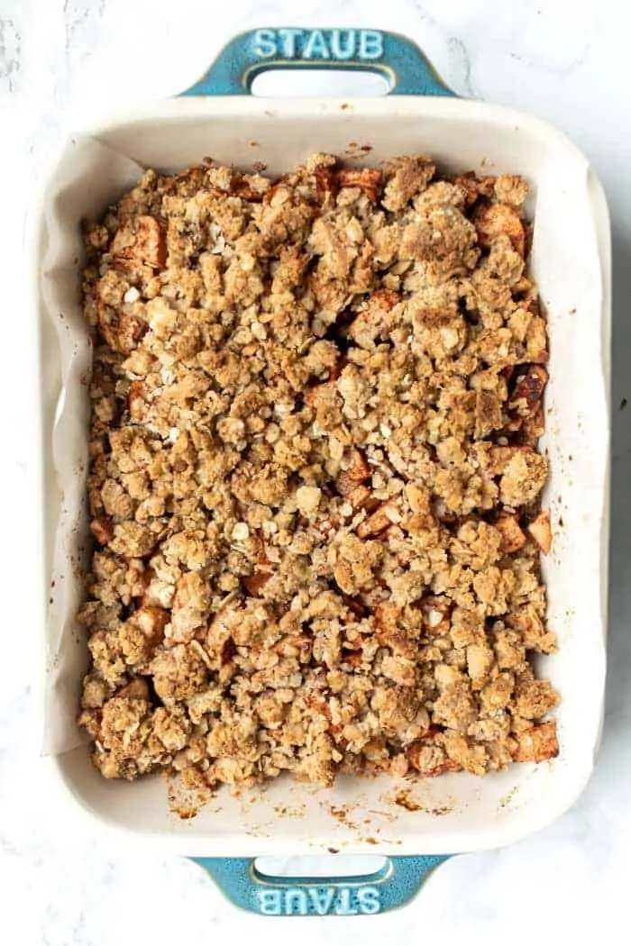 Easy Apple Crumble Bars