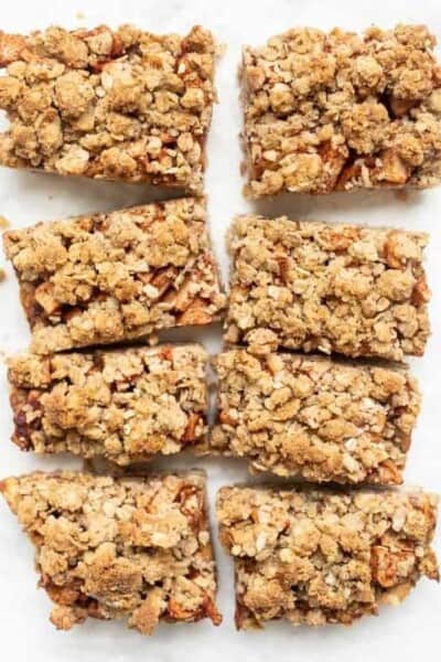 Gluten-Free Apple Crumble Bars