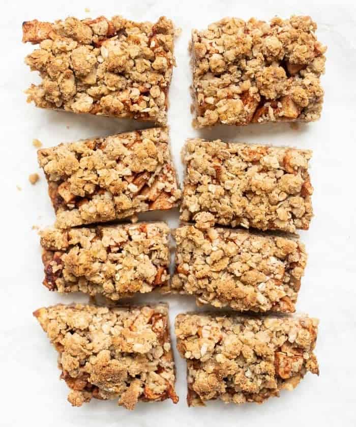 Gluten-Free Apple Crumble Bars