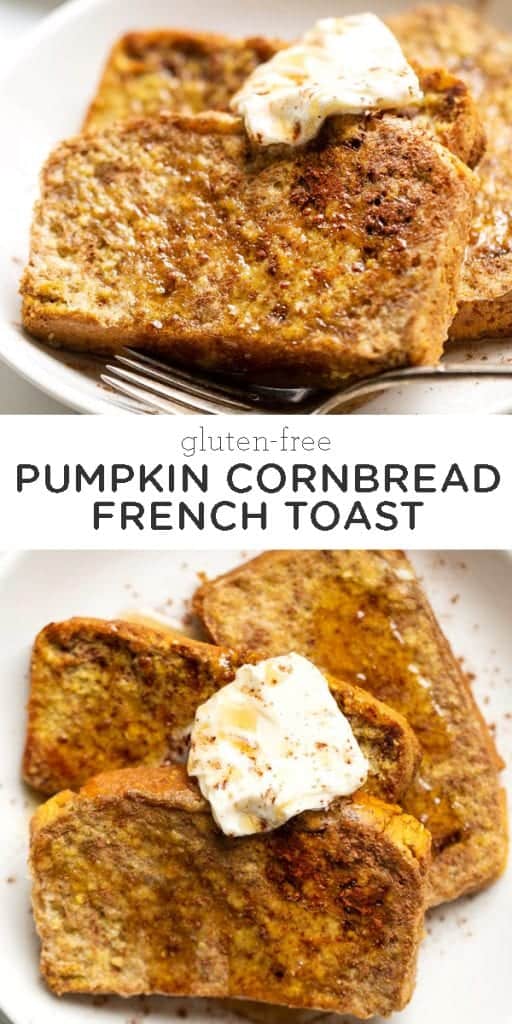 pumpkin cornbread french toast