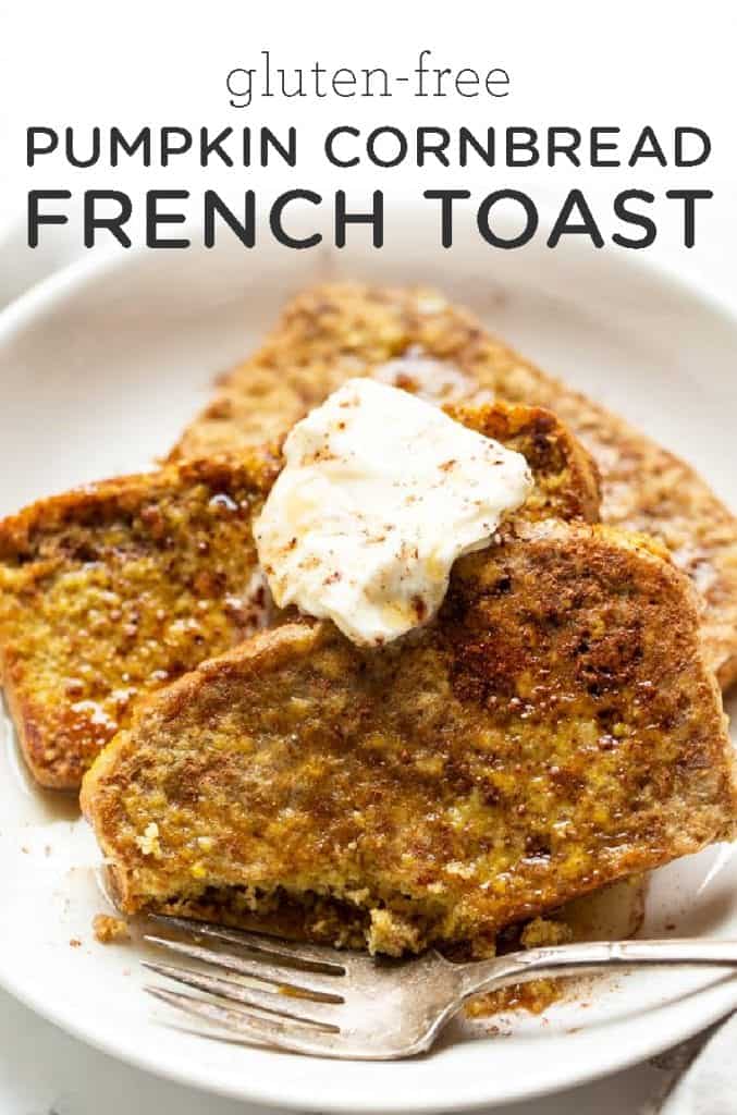 pumpkin cornbread french toast