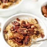 Vegan Steel Cut Oats with Pumpkin