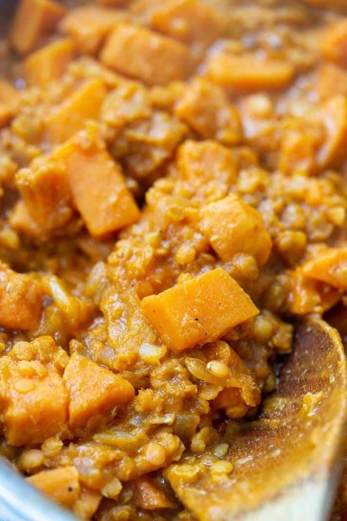 Sweet Red Lentils