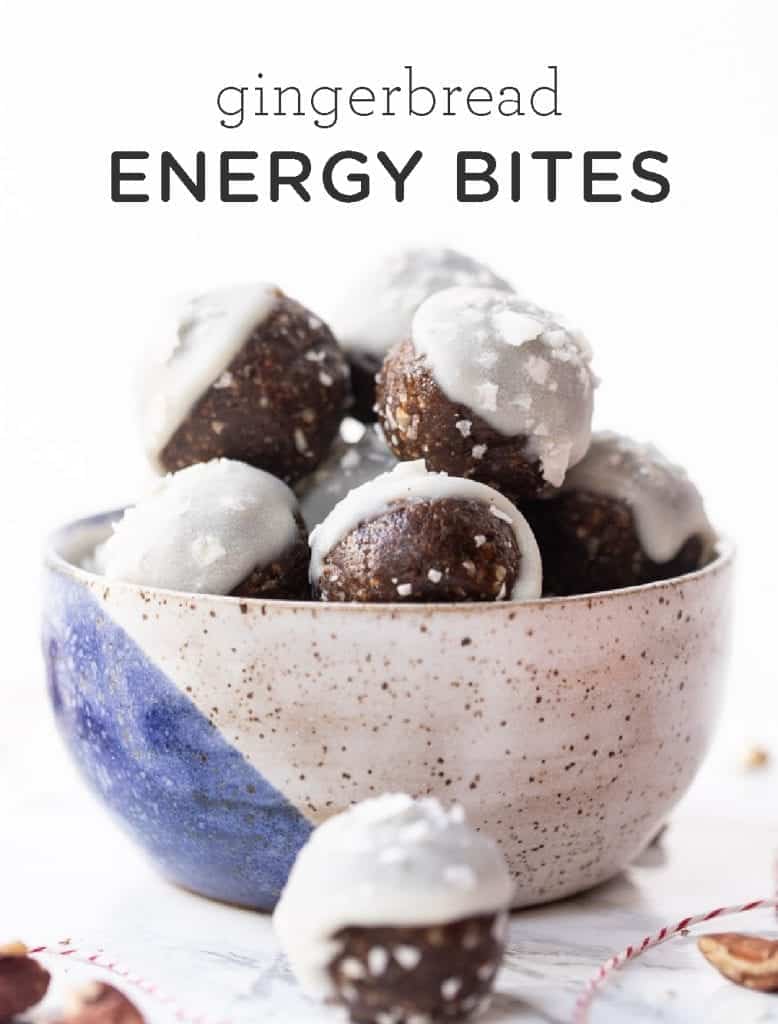 Gingerbread Energy Bites