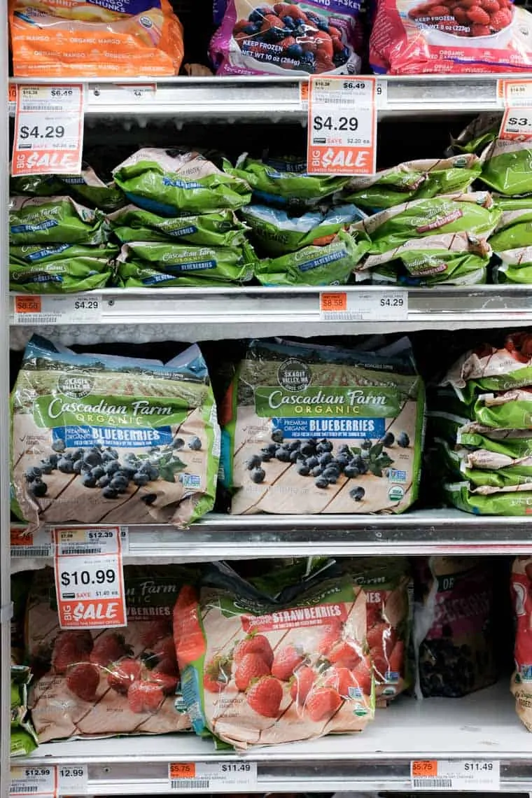 Frozen Blueberries from Cascadian Farm