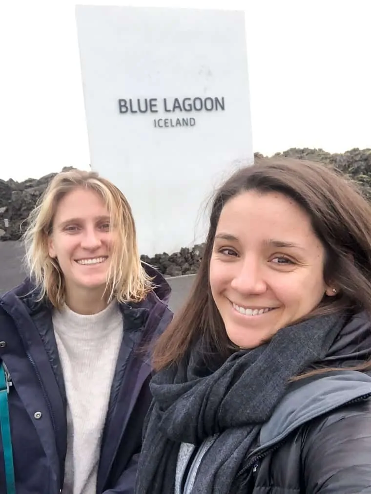 Visiting the Blue Lagoon in Iceland