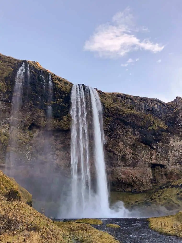 Visiting Waterfalls in Iceland