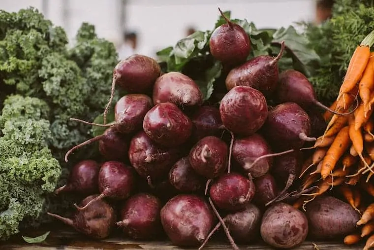 Fresh Beets from the Farmer's Market