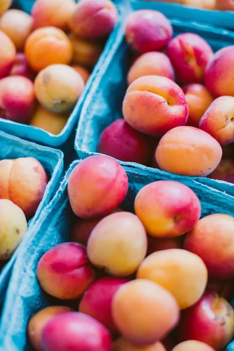 Fresh Peaches from NYC Greenmarket