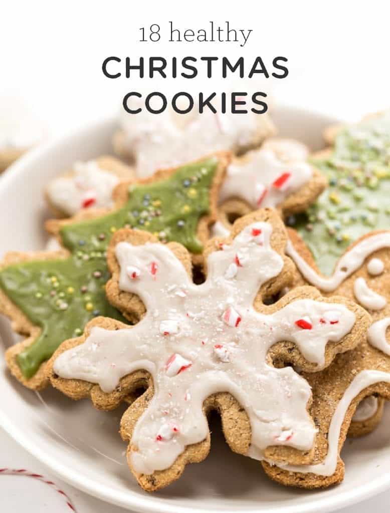 18 Healthy Christmas Cookies