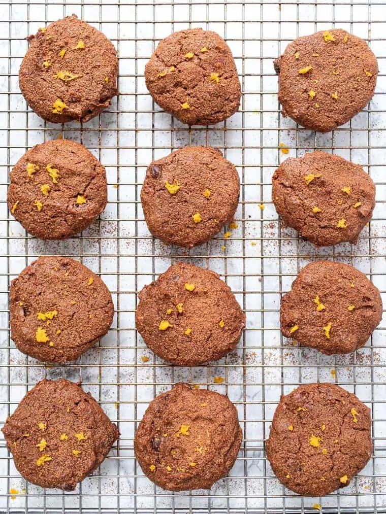 Healthy Chocolate Orange Cookies