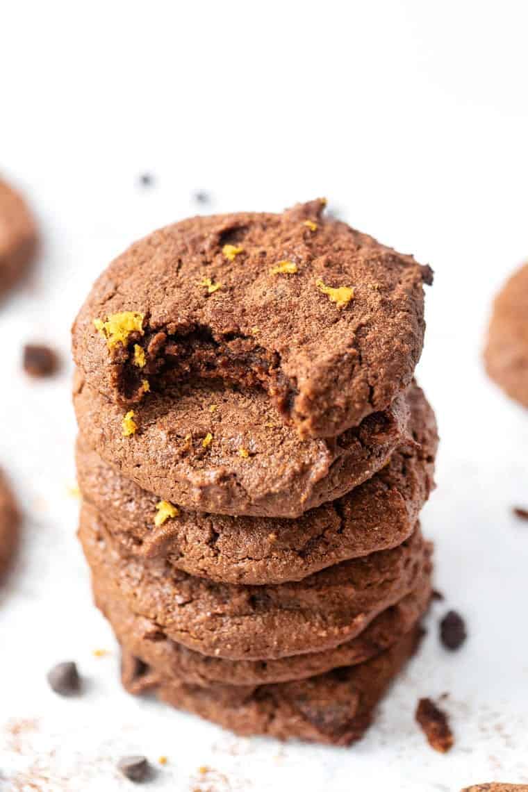 Chewy Chocolate Orange Cookies GlutenFree & Vegan Simply Quinoa