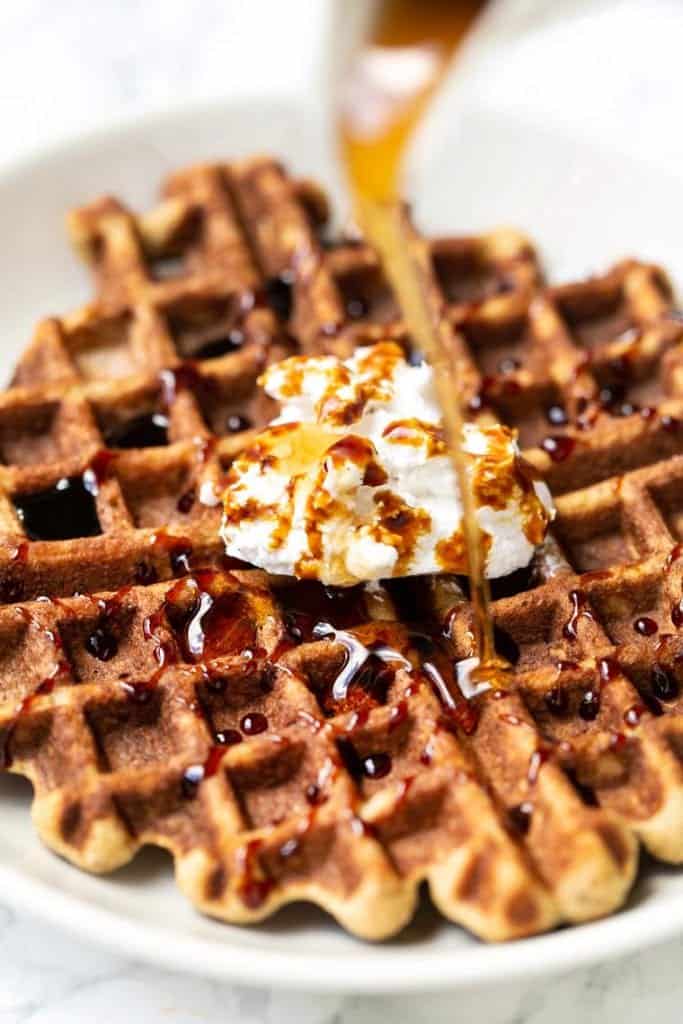 Gluten-Free Gingerbread Waffles