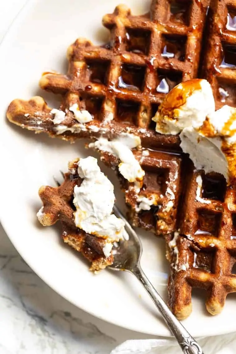 Gluten-Free Waffles with Gingerbread