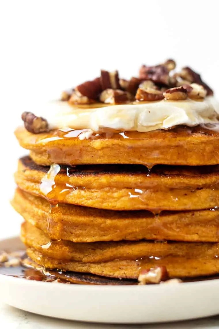 Healthy Pumpkin Pancakes Recipe