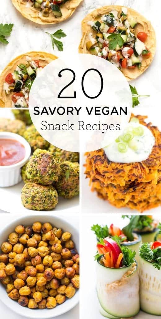 20 Savory Vegan Snack Recipes For The Office or School - Simply Quinoa