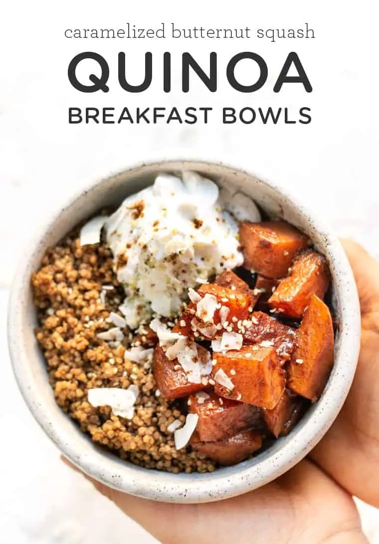 Healthy Quinoa Breakfast Bowls