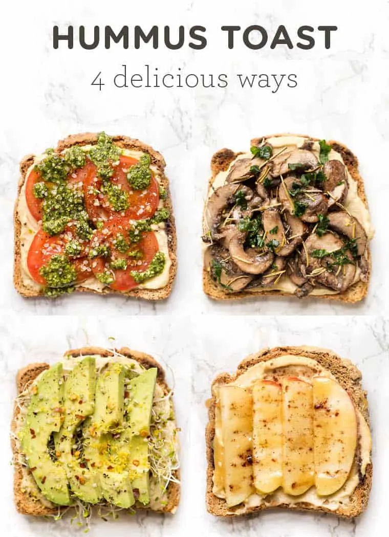 How to make Hummus Toast