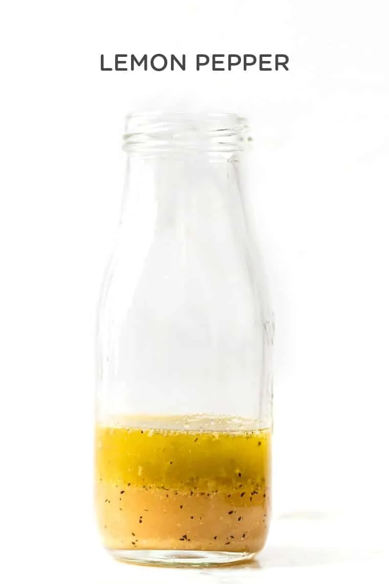 Healthy Lemon Pepper Salad Dressing